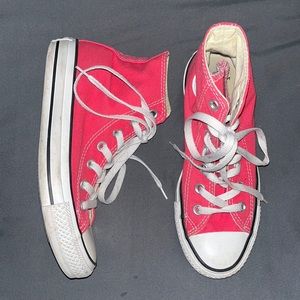 Strawberry Pink Converse
